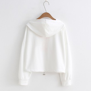[Hàng Có Sẵn] Áo Hoodie Dáng Rộng In Chữ Đơn Giản Phong Cách Hàn Quốc Cho Nữ Sinh