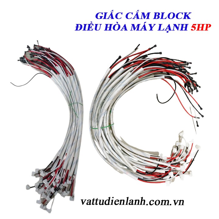 Bộ Dây giắc cắm Block điều hòa máy lạnh các loại - zắc nối lốc ĐH