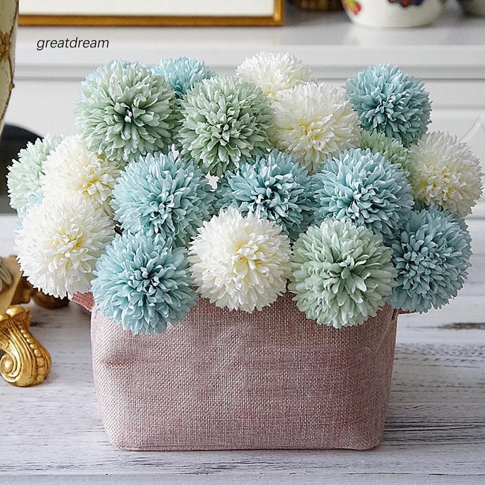 1 Bó Hoa Bồ Công Anh Nhân Tạo Dùng Cho Trang Trí