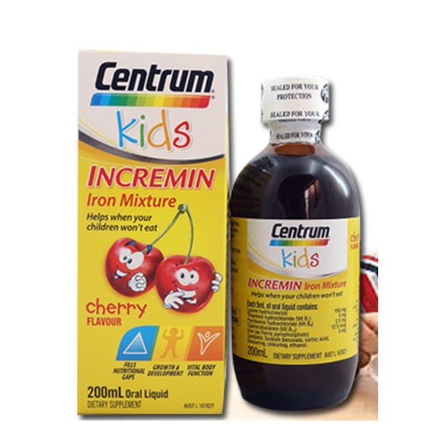 Vitamin tổng hợp Centrum Kids của Úc