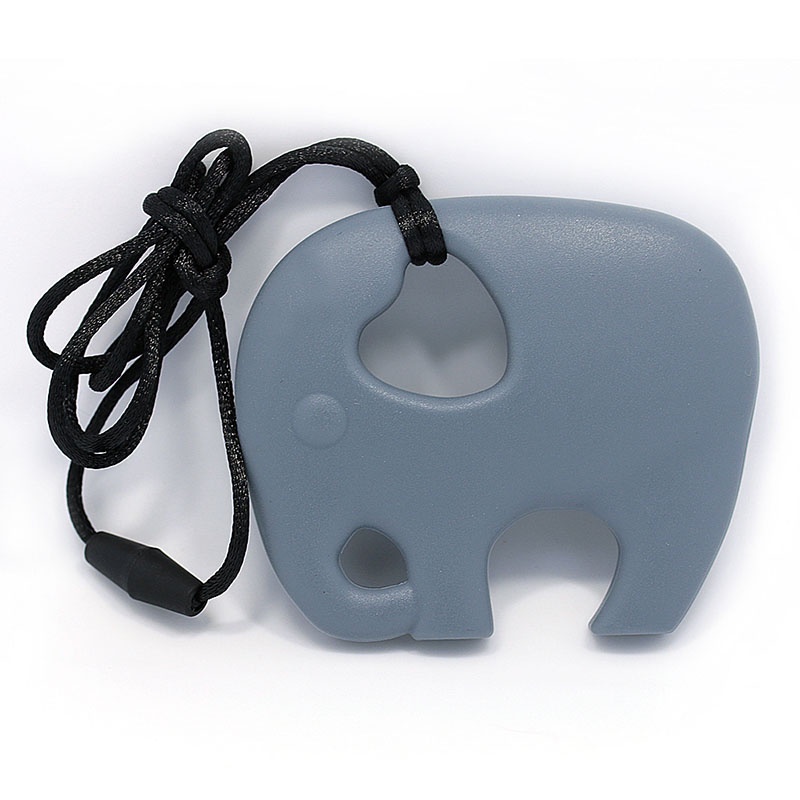 Đồ Chơi Ngậm Nướu Hình Chú Voi Bằng Silicone Dành Cho Trẻ Em