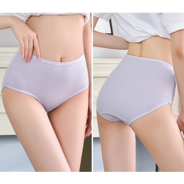 Quần Lót Plus Size Lưng Cao Cho Nữ, Có Size 35Kg-80KG