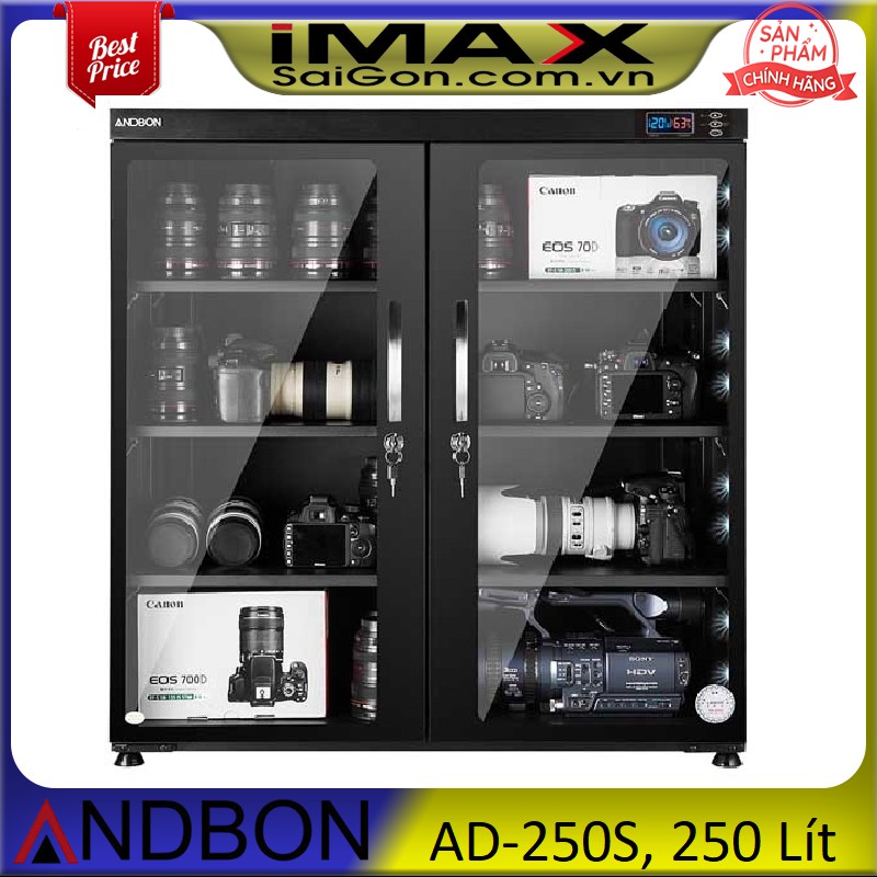 TỦ CHỐNG ẨM ANDBON AD250S