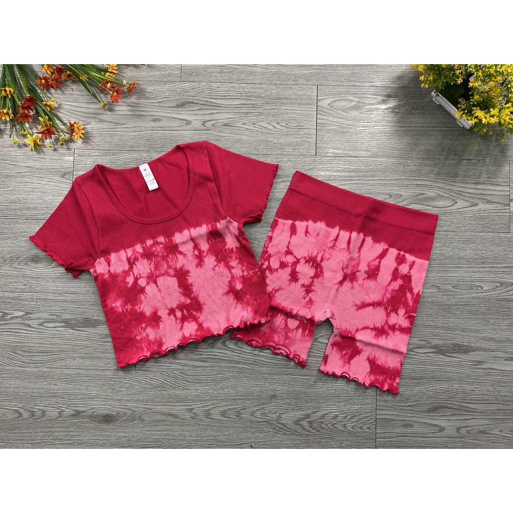 SÉT BỘ NGỐ DỆT KIM LOANG MÀU ,GYM-YOGA......HÀNG QUẢNG CHÂU CAO CẤP