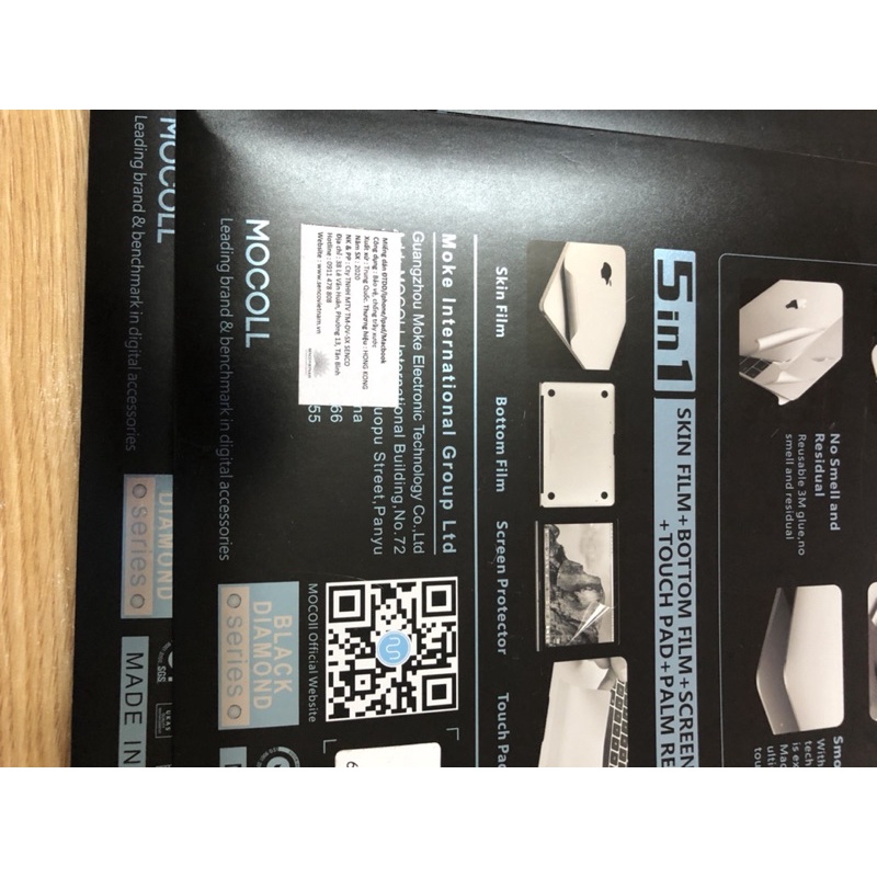 Dán màn hình M1 Pro , Air  13” 2020, pro Touchbar , nontouchbar 2017-2020, air 2012-2020...Mocoll ,JCPAL