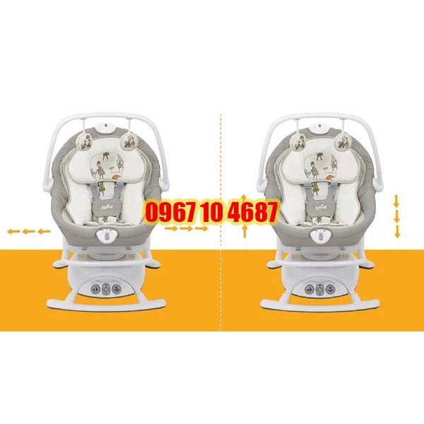 Nôi đưa em bé Joie Sansa 2in1 Leo - Portrait