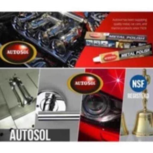 NHP Autosol Metal Polish 75ml - đánh bóng kim loại, sơn inox, nhôm 40 1