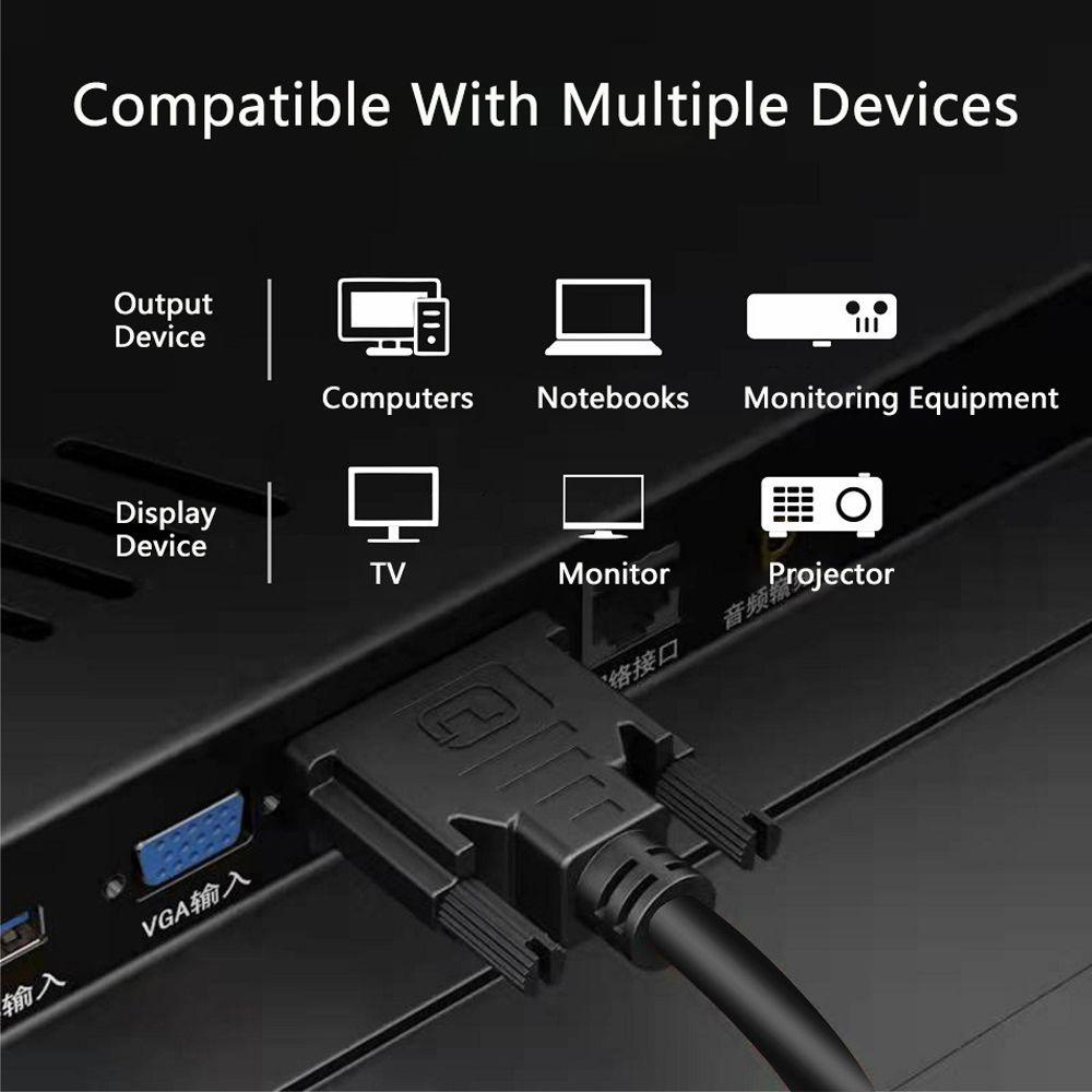 Cáp MàN HìNh MáY ChiếU TAYLOR1 DVI ĐầU CắM Sang ĐầU CắM 1.5m 3m 5m HD 2K / 1080P 24 + 1