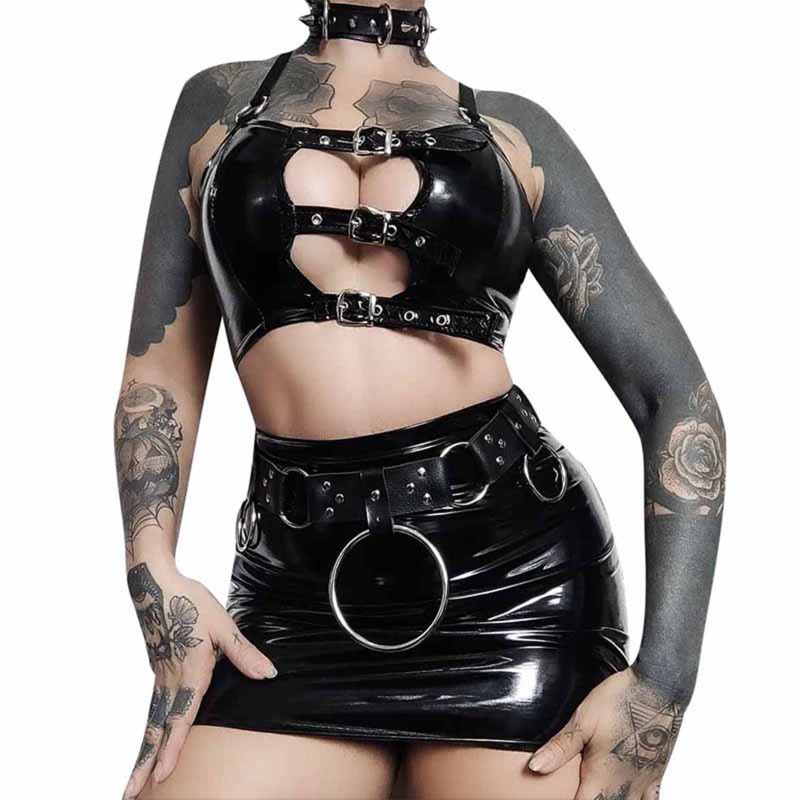 Bộ Đồ Lót Ren Liền Thân Cổ Chữ V Khoét Sâu Gợi Cảm Cho Nữ