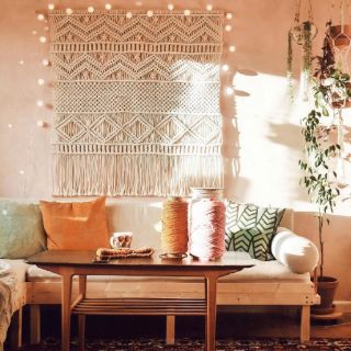 Rèm MACRAME 70cm x 100cm [Mã BLEUSHIP để được hỗ trợ phí ship]
