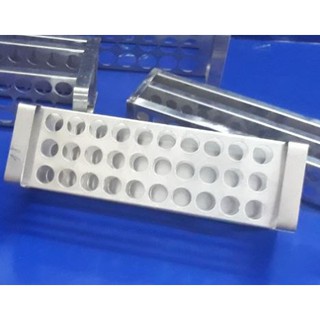 Giá để ống nghiệm bằng Inox phi 20mm 30 lỗ