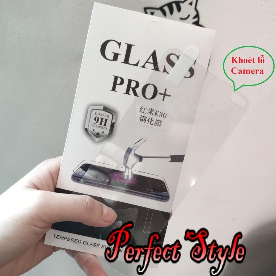 Cường lực trong suốt full màn 98% dành cho Redmi k30 pro k30 ultra K40 pro K50 Gaming