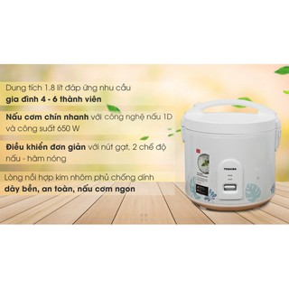 Nồi cơm nắp gài toshiba 1.8 lít rc-18jh2pv