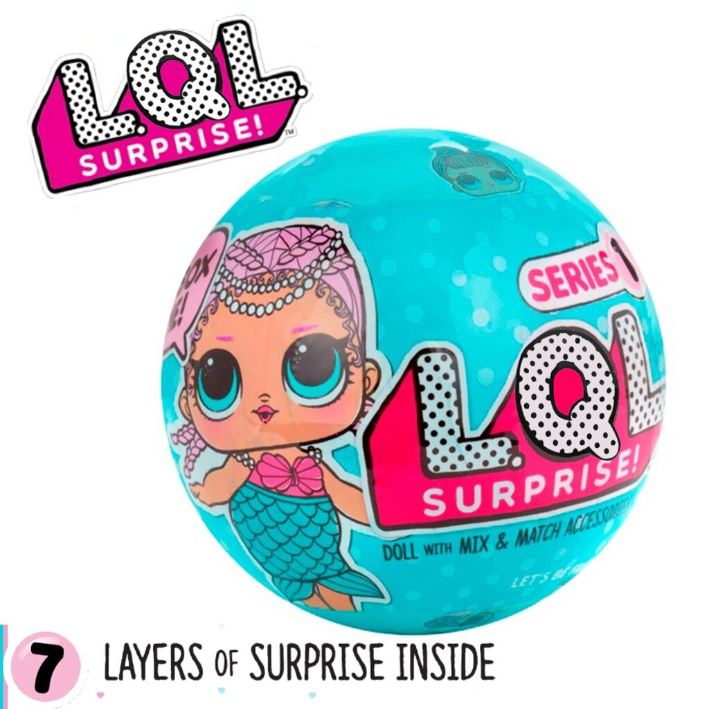 LO006 L.O.L Bất Ngờ Series 1 Búp Bê 7 Lớp