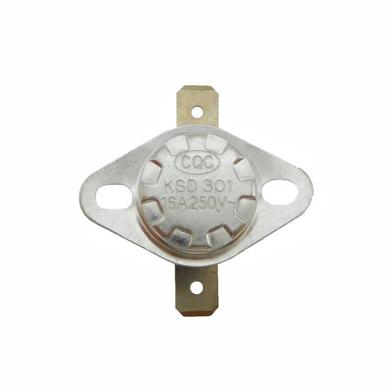 Thermostat ksd301 16a 250v 40 Độ 75 85 100 135 250c Chất Lượng Cao