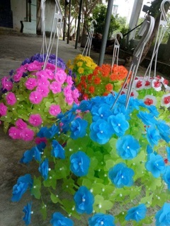 Nguyên liệu hoa giấy lụa cánh tròn