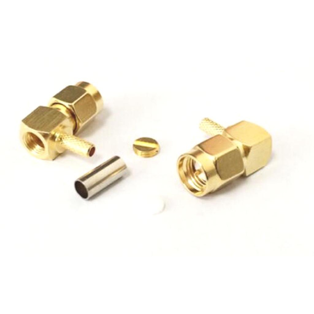 Đầu nối SMA vuông ren trong dùng cáp RG174 178 316