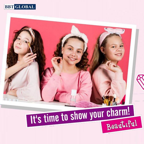 Đồ chơi mỹ phẩm trang điểm an toàn cho bé gái mã 022 BBT GLOBAL