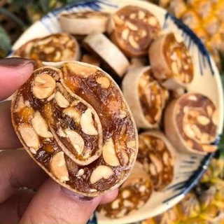 Kẹo Khóm Thơm Cuộn Đặc Sản Miền Tây