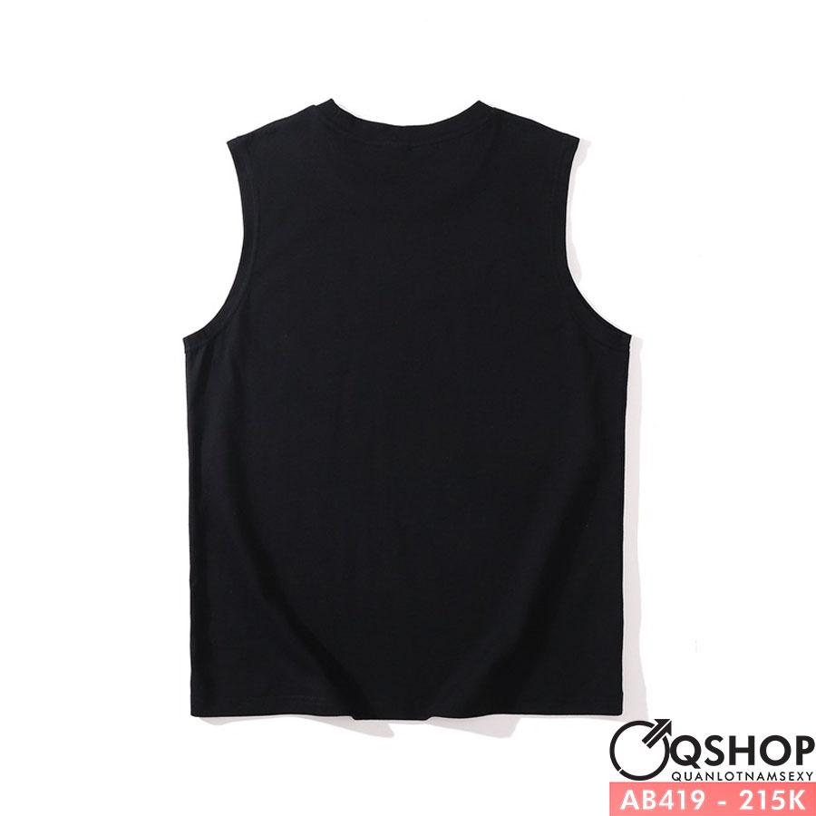 Áo thun ba lỗ nam mẫu mới QHSOP AB419