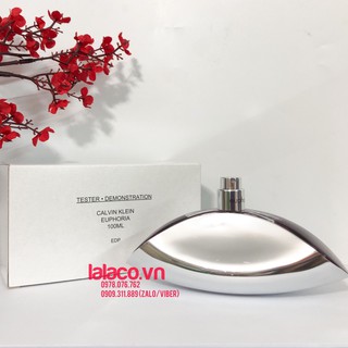 [Tester] Nước hoa nữ Calvin Klein CK Euphoria For Women EDP 100ml (không nắp)
