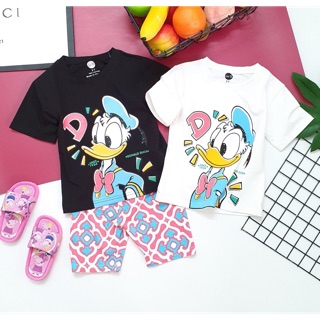 Đồ bộ bé gái LydoBB in vịt Donald Mẫu mới về