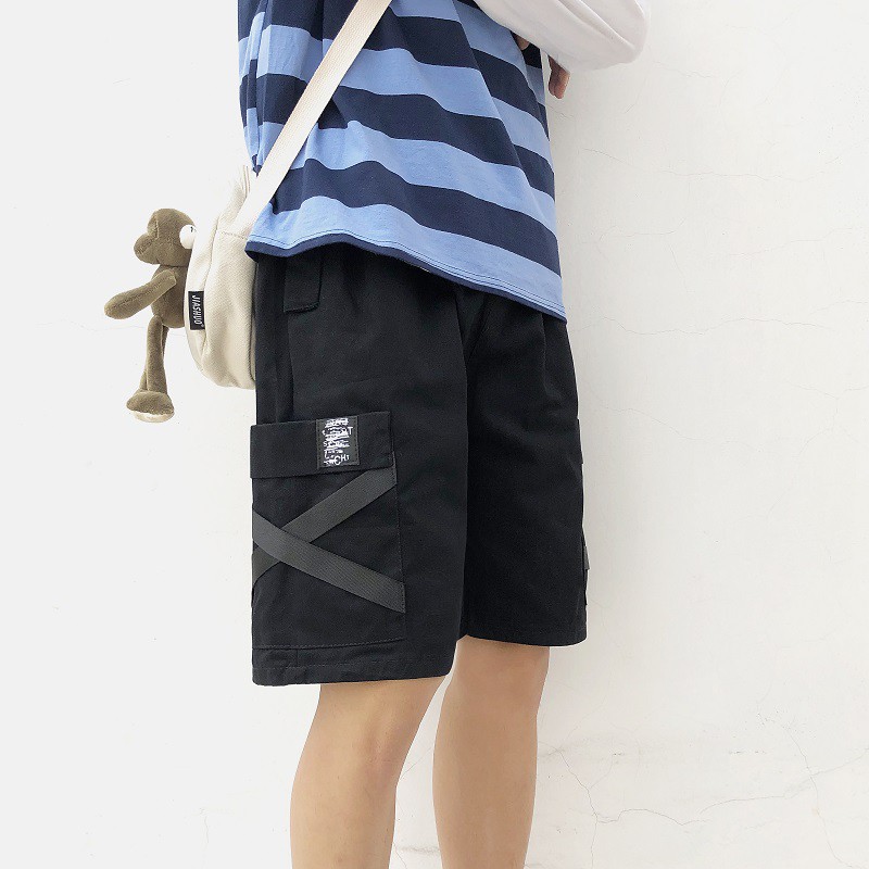 Quần short túi hộp cho nam