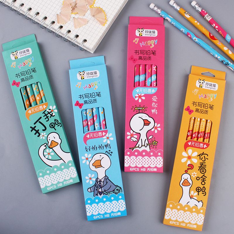 Hộp 6 Bút Chì Chuốt HB6,,,