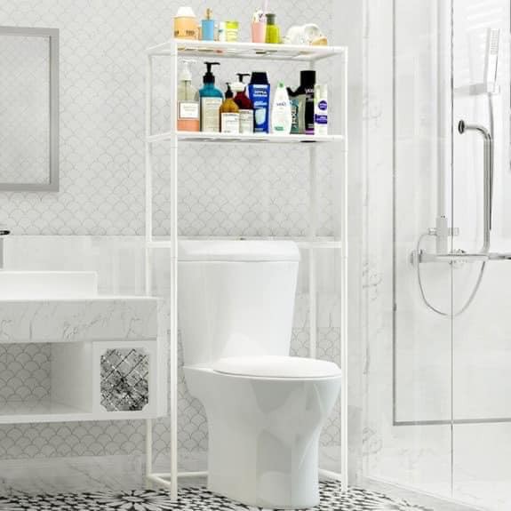 [FREESHIP] KỆ TOILET THÔNG MINH TRÊN BỒN CẦU TIỆN LỢI, GỌN GÀNG