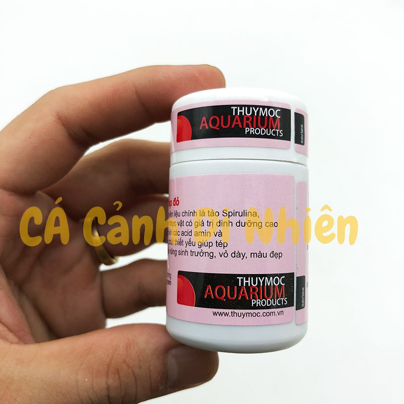 Thức ăn cho tép cảnh đỏ 15 gram chuyên dùng hồ cá thủy sinh - Hũ Tép Thủy Mộc