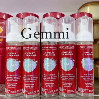 [Hàng Chính Hãng] - Nước rửa KIM CƯƠNG - ĐÁ QUÝ - NGỌC TRAI - VÀNG - Platinum dạng bọt Mỹ - Dùng cho mọi loại trang sức