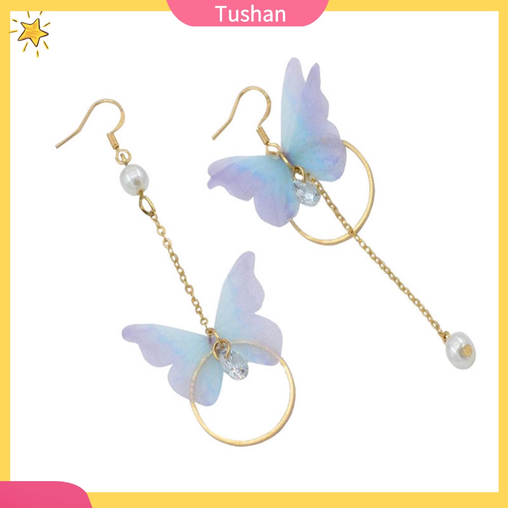 Khuyên tai nữ trang dáng dài tạo hình độc đáo