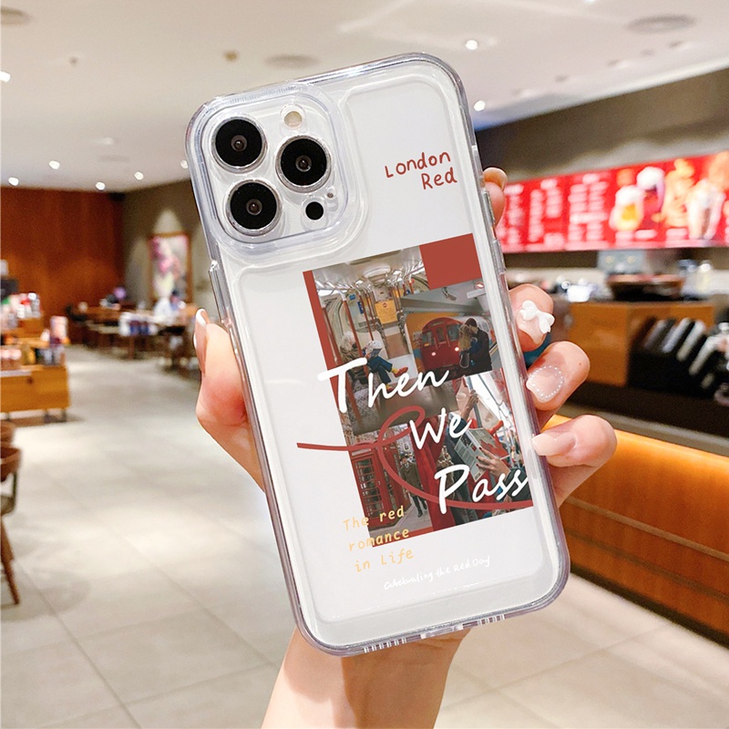 Ốp Điện Thoại TPU Mềm Trong Suốt Chống Sốc Bảo Vệ Camera Cho Iphone 13 PRO MAX 12 PRO MAX 11 PRO MAX 8 PLUS 7 PLUS Sự Bảo Vệ