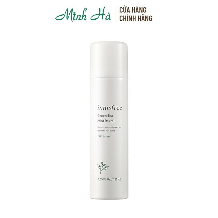 Xịt khoáng chiết xuất trà xanh Innisfree Green Tea Mist