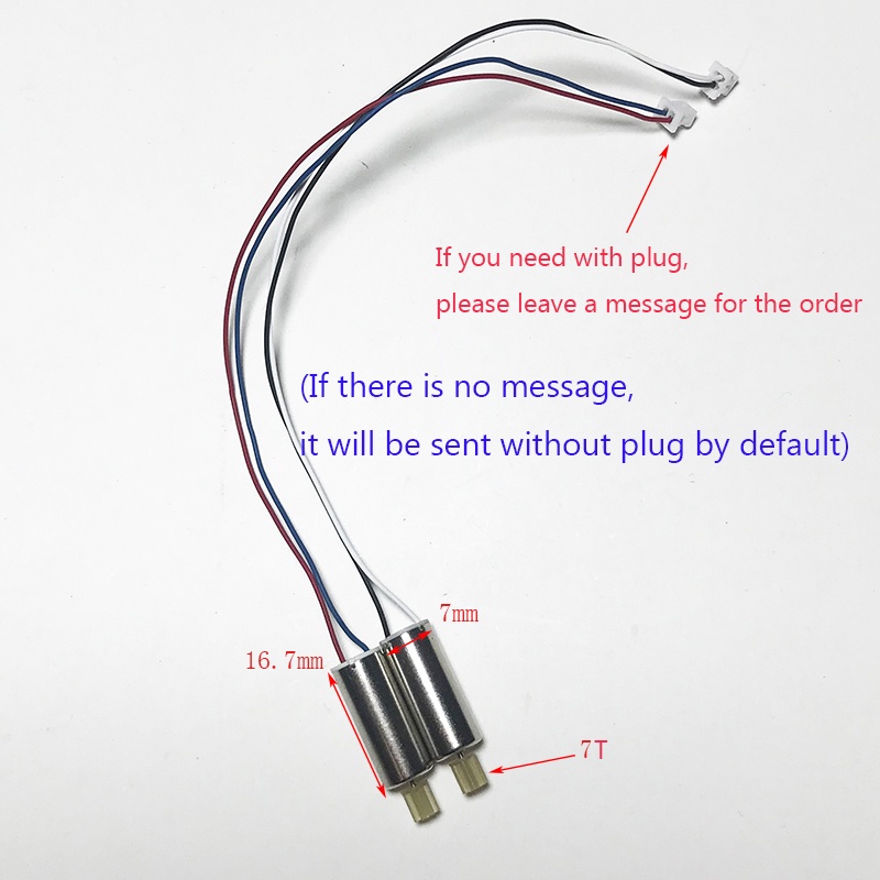 716 size 7T Cho LS E525 Mới E88 Rc Drone Đồ Chơi Động Cơ Bánh Răng Cánh Quạt Động Cơ P5 Phụ Tùng