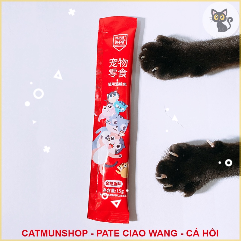 [Mã PET50K giảm Giảm 10% - Tối đa 50K đơn từ 250K] Pate Ciao Wang cho mèo mọi lứa tuổi