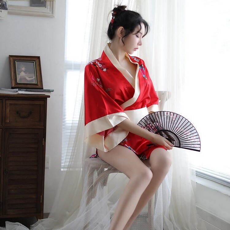 Đồ ngủ phong cách kimono Nhật Bản gợi cảm thời trang cho nữ | BigBuy360 - bigbuy360.vn