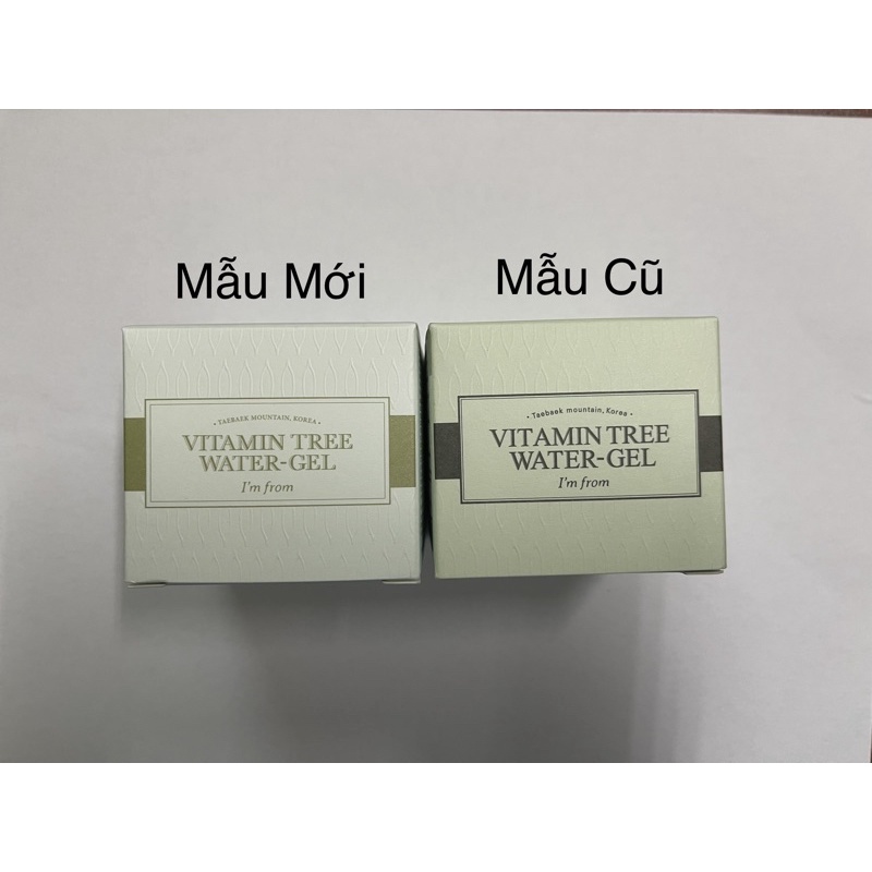 [Vitamin Tree Chính Hãng] Gel Dưỡng Cấp Nước I'm From Vitamin Tree Water Gel 75g