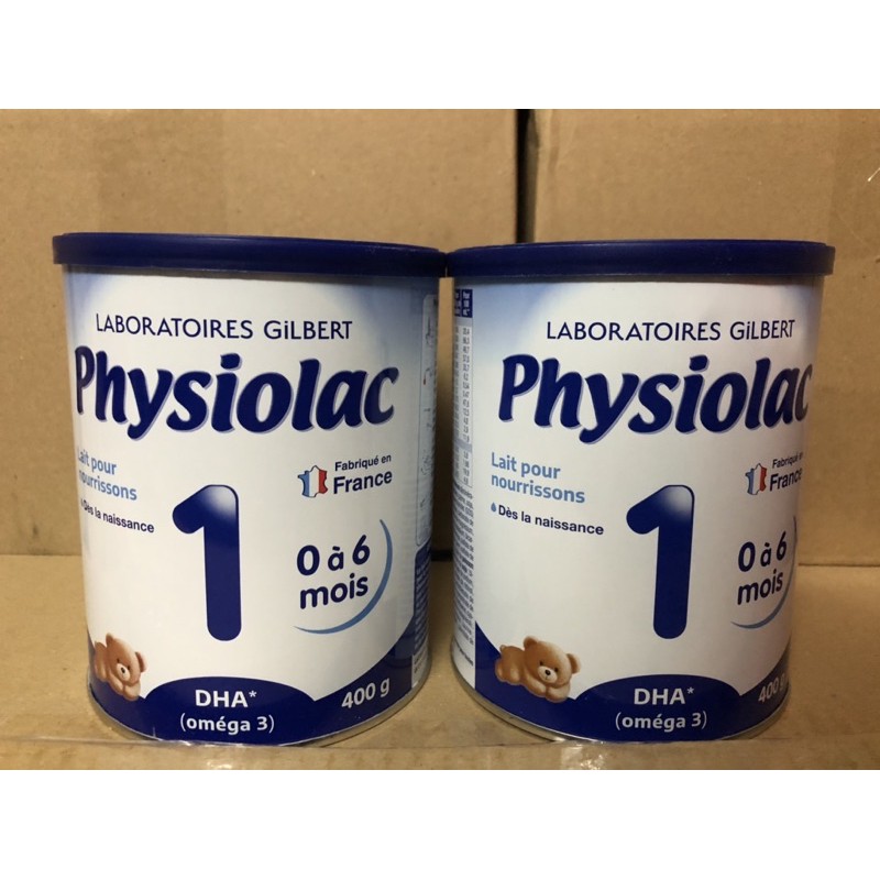 [DATE T9/2023] Combo 2 lon Sữa bột Physiolac số 2 - 400gr