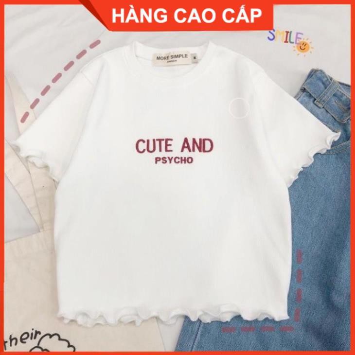 Áo Croptop Ôm Tay Ngắn, Croptop Kiểu Tay Ngắn - [HÀNG CAO CẤP] | BigBuy360 - bigbuy360.vn