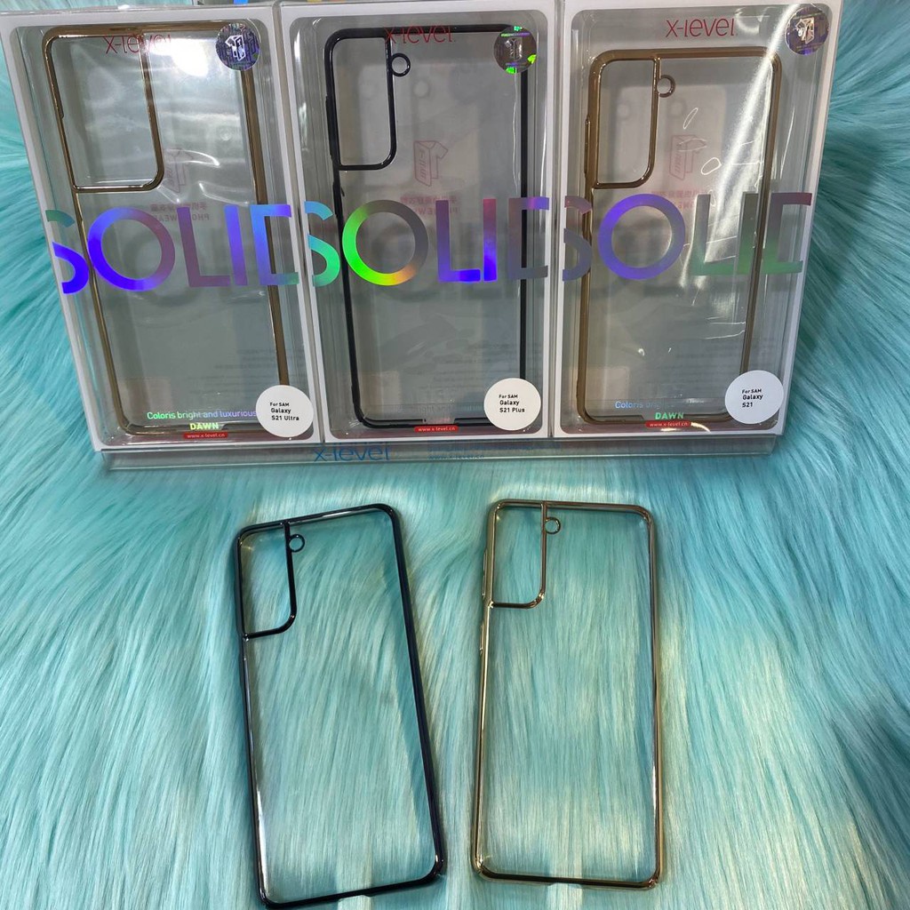 Ốp lưng trong viền màu S21 plus / S21 / S21 ultra chính hãng x-level