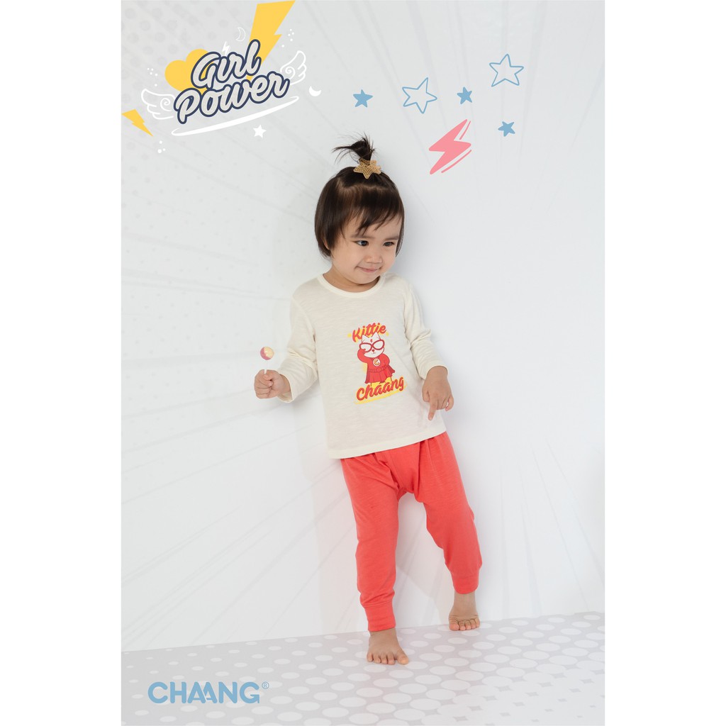 [CHAANG] Bộ dài cúc vai hãng Chaang, BST Chaang Hero 2021, quân áo trẻ em 100% cotton an toàn cho bé.