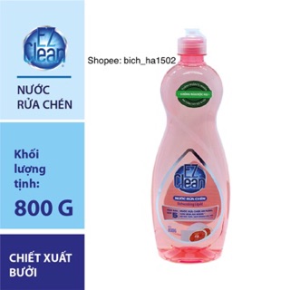 Nước rửa chén cao cấp đậm đặc EZ 800g