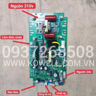Bo mạch công suất máy hàn que IGBT loại 3 bo - 4 IGBT, không kèm IGBT Bo mạch máy hàn Boar máy hàn