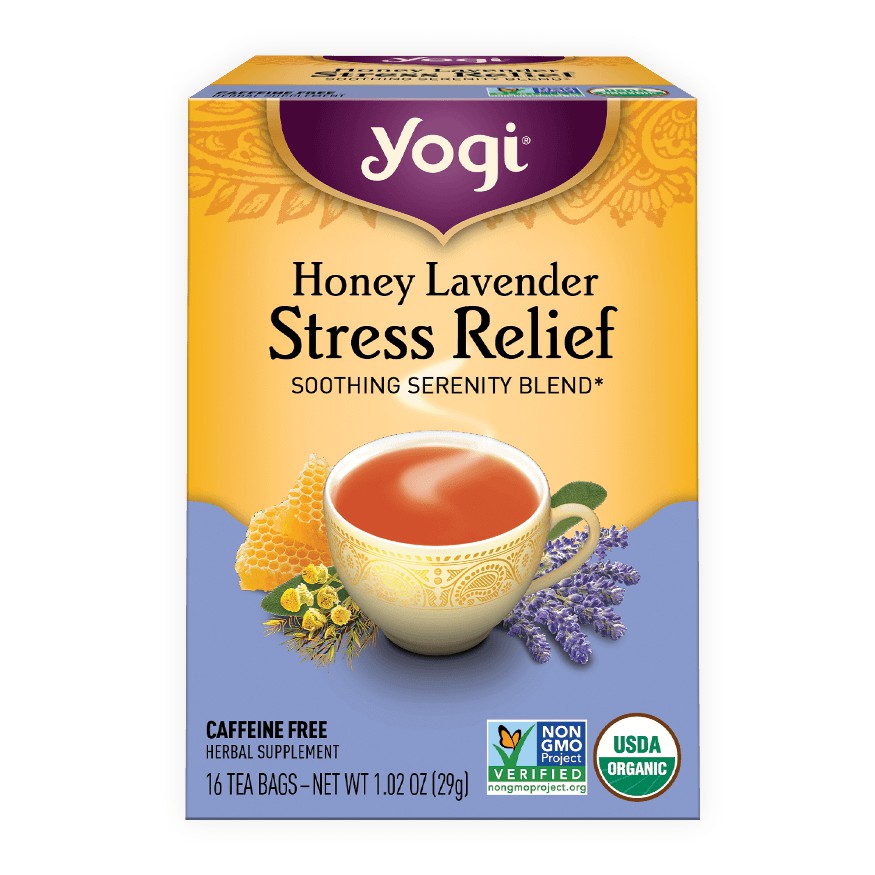 Trà thảo mộc hữu cơ giảm stress (Stress Relief) - Yogi