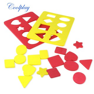 Coolplay Mẫu vẽ hình đóng dấu bằng xốp vui nhộn thú vị cho các bé