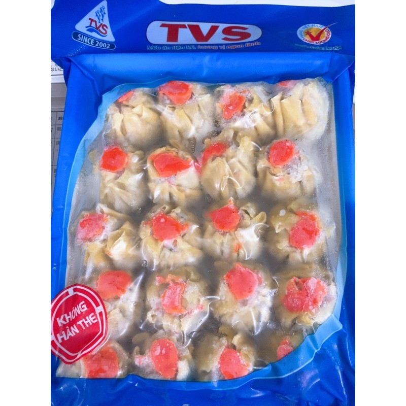 Xíu mại tôm thịt 20 viên 500g (giao hỏa tốc tphcm)