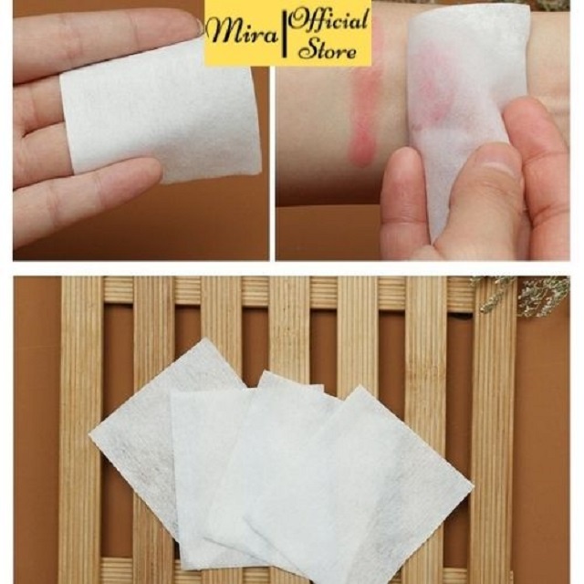 Bông tẩy trang Cotton Pads 222 miếng SIÊU TIỆN LỢI MIRAASHOP