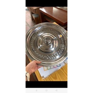 Nồi lẩu mâm vành inox 20cm,dùng được cho bếp từ