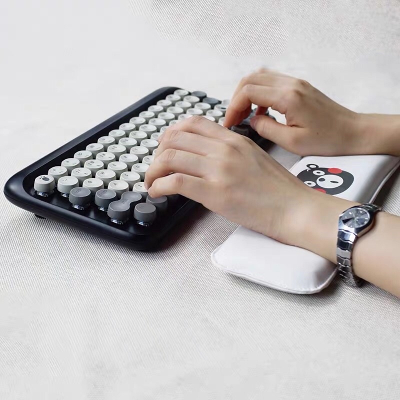 Bàn phím cơ không dây bluetooth LOFREE phiên bản gấu Kumamon chính hãng